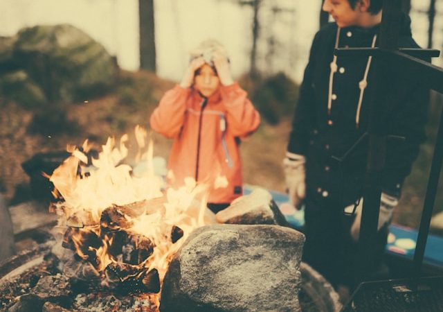 camping feu
